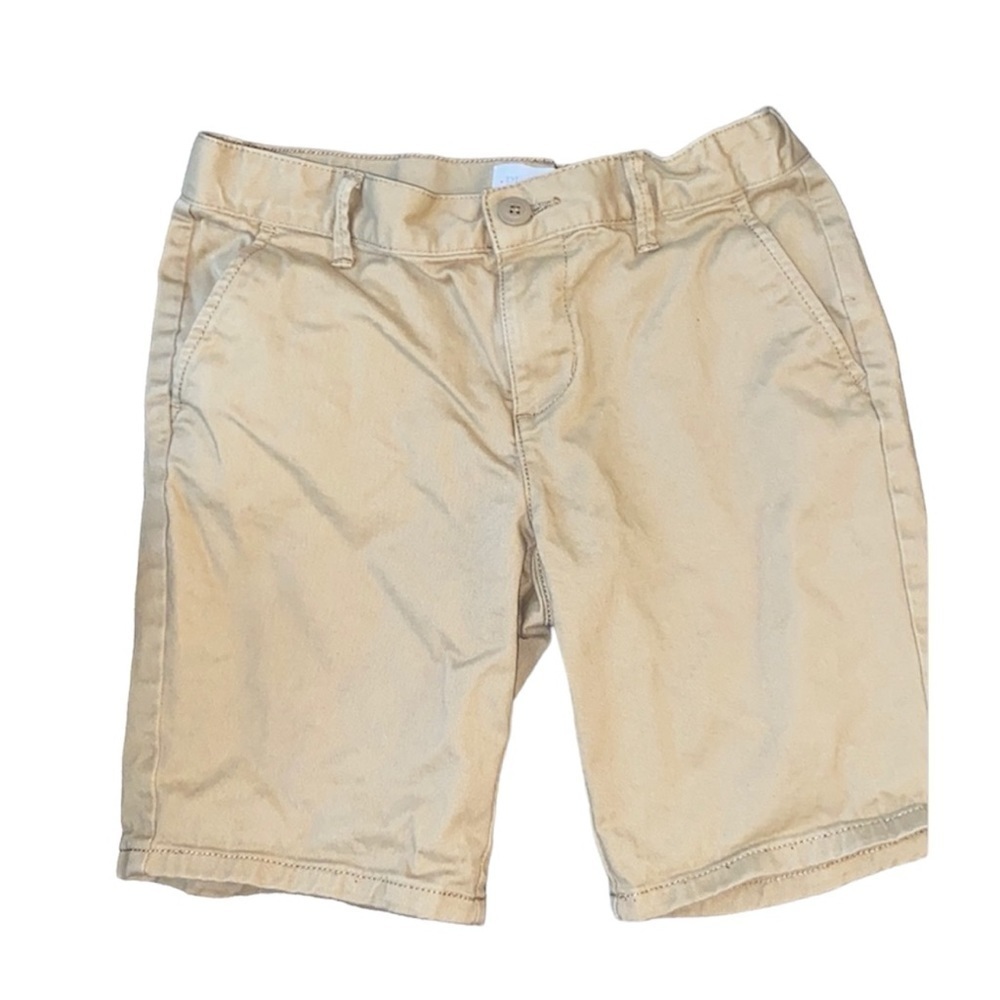 TCP tan khaki shorts size 8 plus school